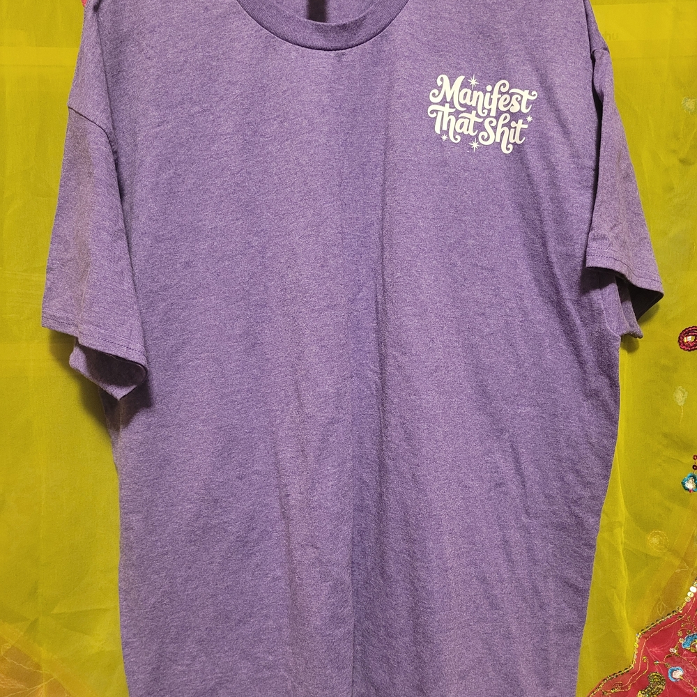 Gildan Purple Graphic Tee